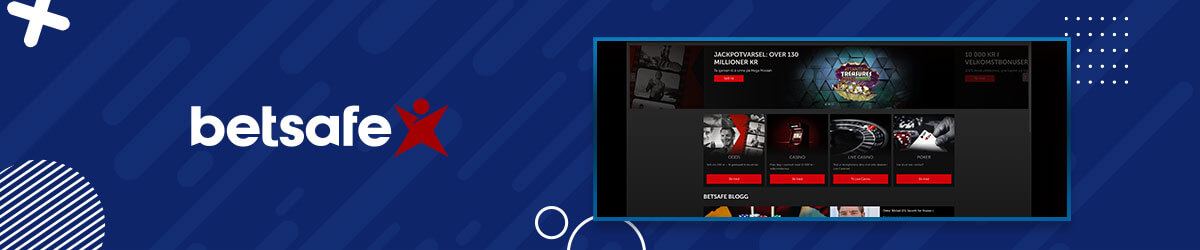 Betsafe forside Betsafe forside