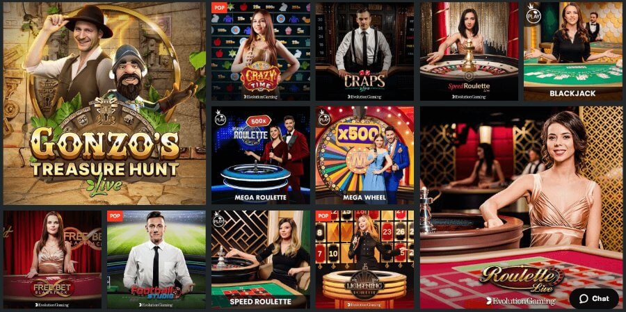 1Bet - Live Casino