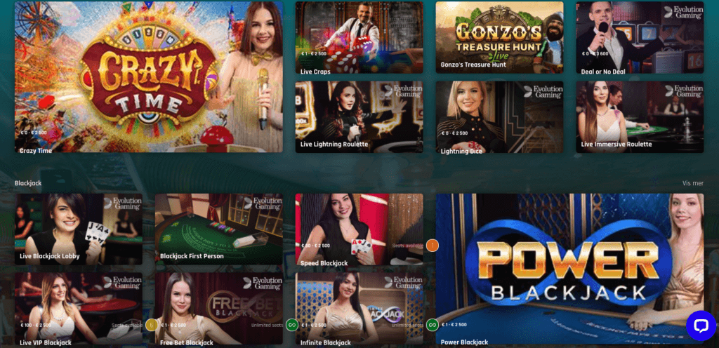 All In Casino - Live Casino