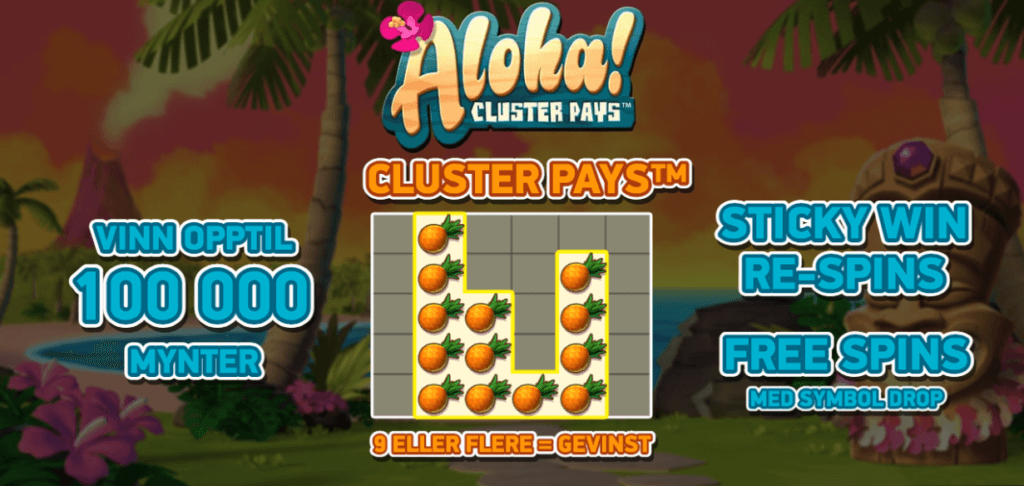 Spilleautomaten Aloha! Cluster Pays
