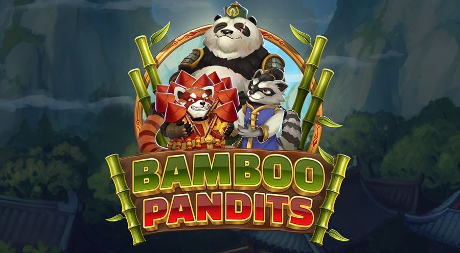 Introbilde på spilleautomaten Bamboo Pandits fra ELK Studios