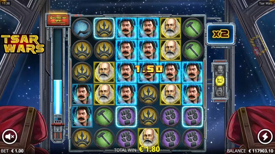 Base Game Small Win - Tsar Wars