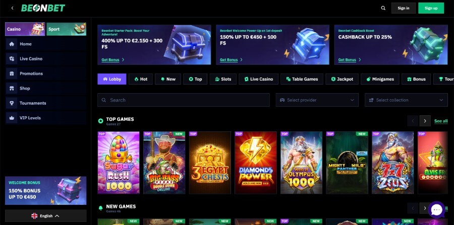 BeOnBet Casino