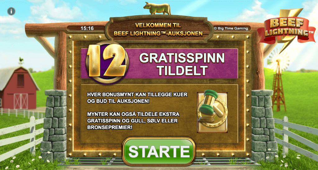 Beef Lightning Megaways™ free spins