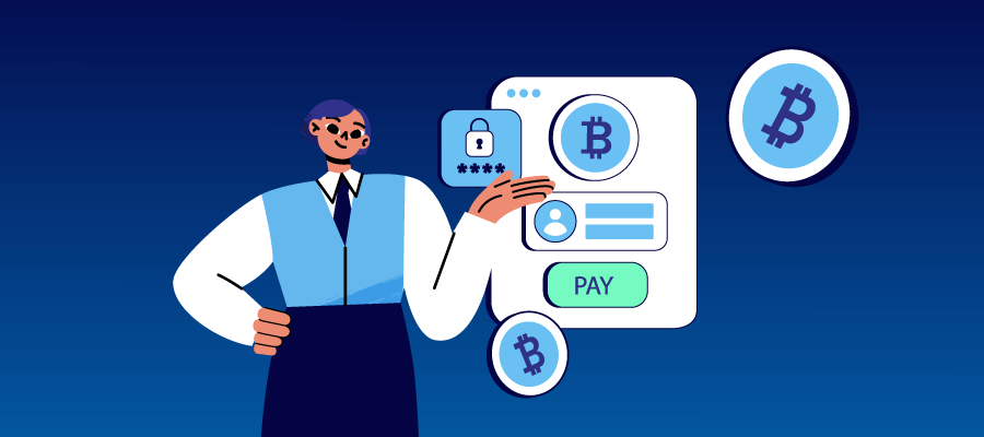 Det er veldig vanlig med Bitcoin og annen kryptovaluta som betalingsmetode nå for tiden