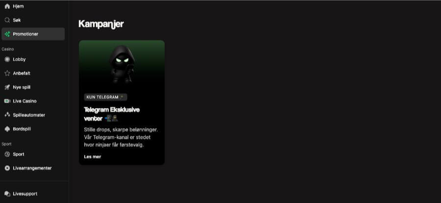 Kampanjesiden til Betninja