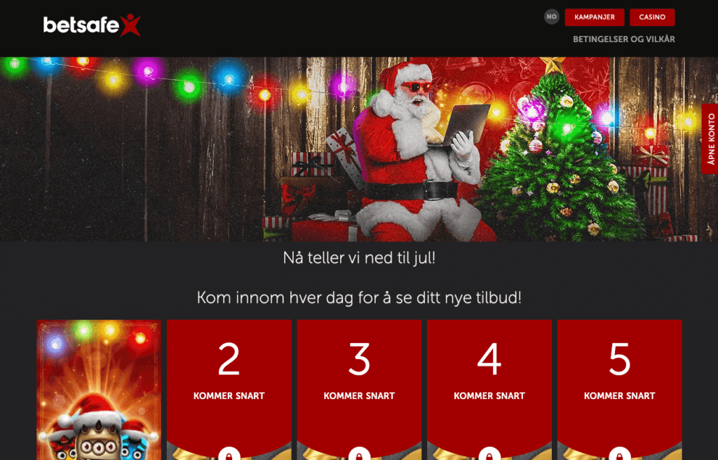 Betsafe julekalender 2021