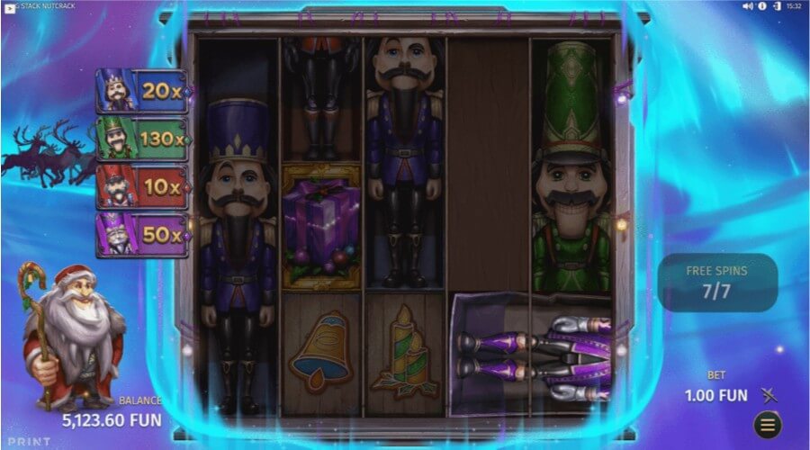 Big Stack Nutcrack Falling Nutcrackers