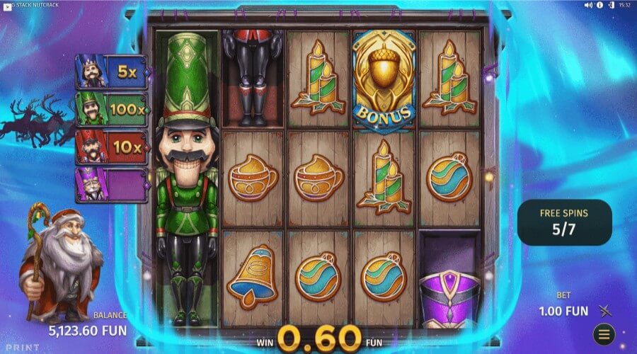The Big Nutcrack free spins