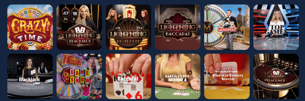 Live casino hos Big Wins Casino