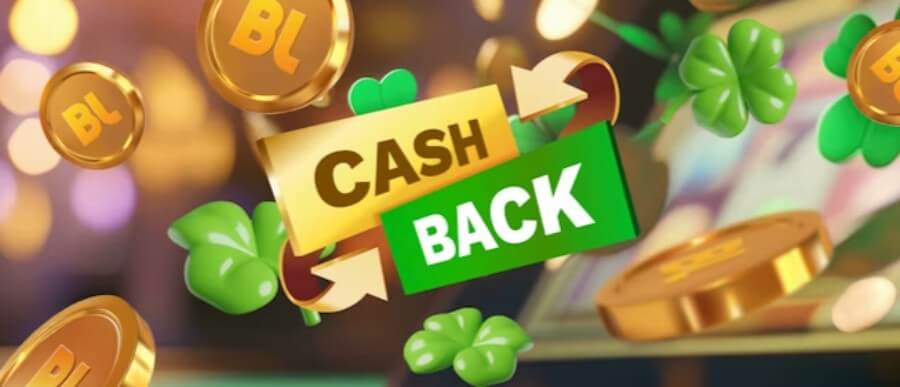 BigLucky tilbyr en ukentlig cashback når du spiller på spilleautomater