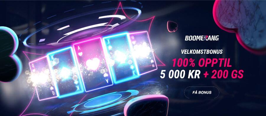 Boomerang-bet.com Velkomstbonus