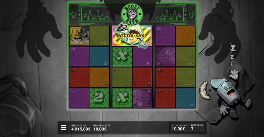 Booze Bash Free Spins Bonus