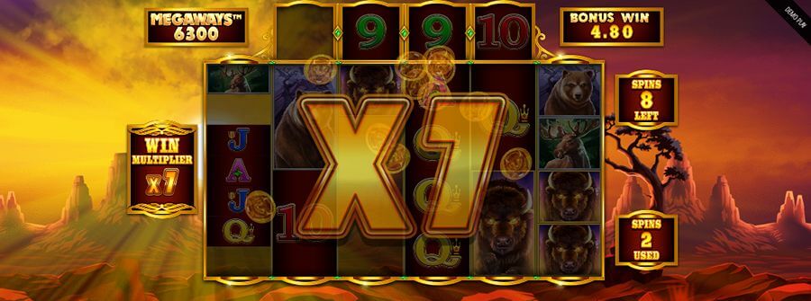 Buffalo Rising Megaways free spins