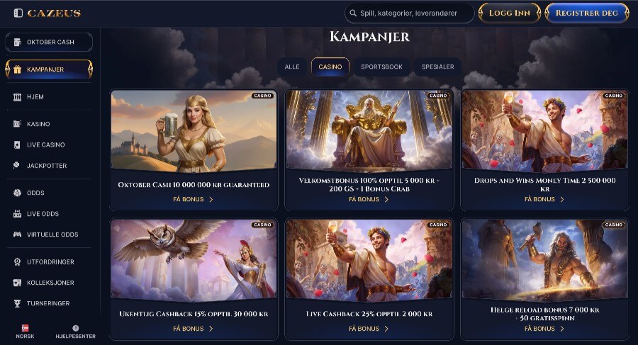 CaZeus Kampanjer