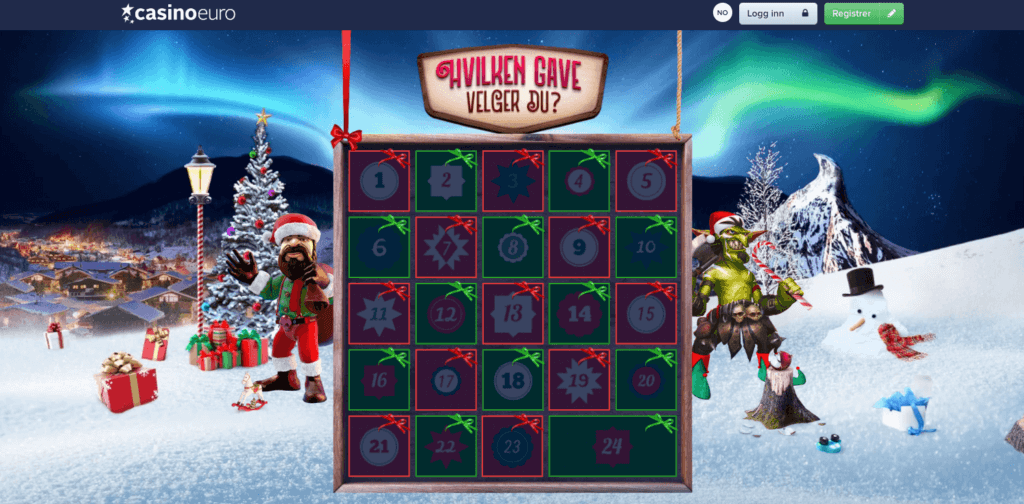 CasinoEuro julekalender 2021