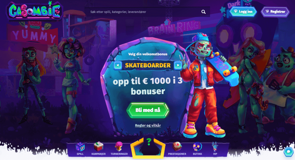 Casombie velkomstbonus