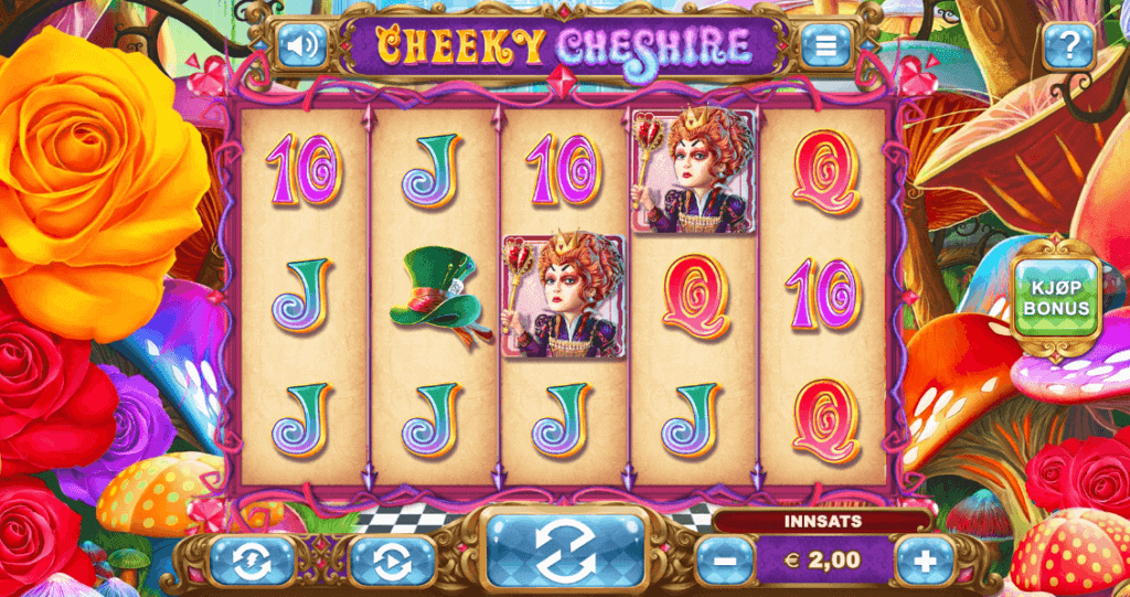 Spilleautomaten Cheeky Cheshire av Green Jade Games