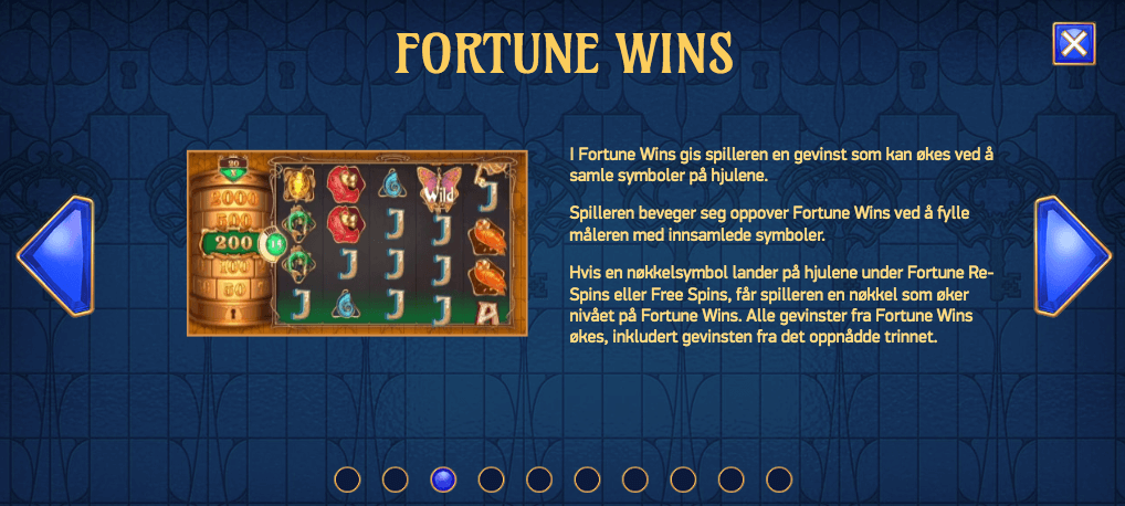 Codex of Fortune - Fortune Wins