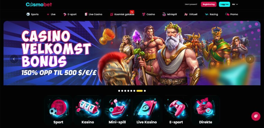 CosmoBe Forside