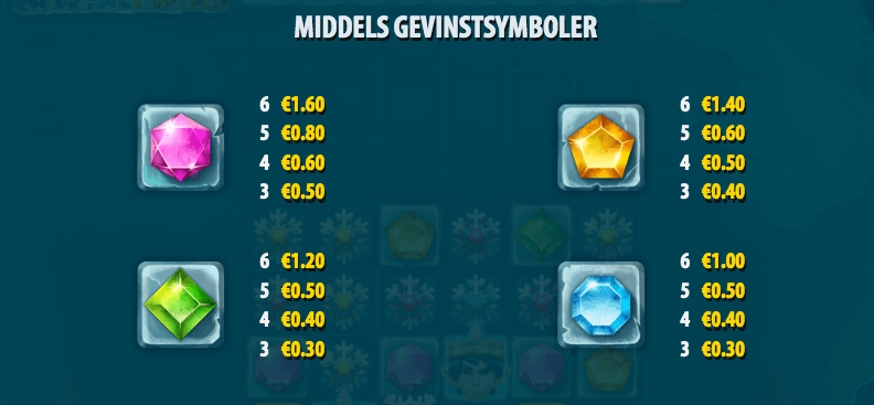 Crystal Prince middels symboler