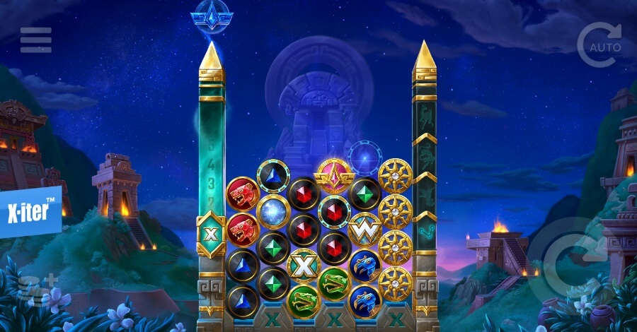 Hovedspillet på spilleautomaten Cygnus 6