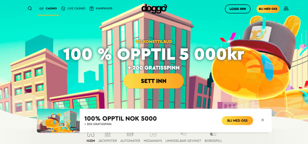 En god julebonus venter hos Doggo Casino
