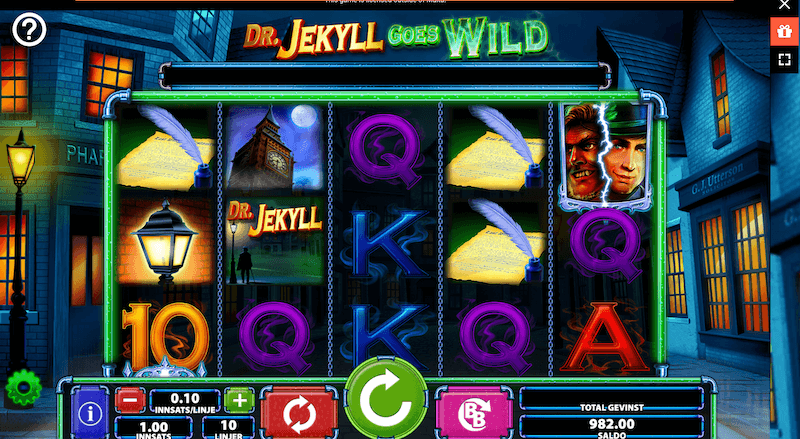 Dr Jekyll - slots