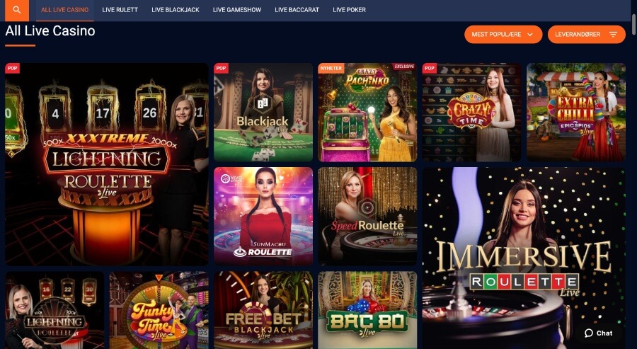 Dream.bet live casino