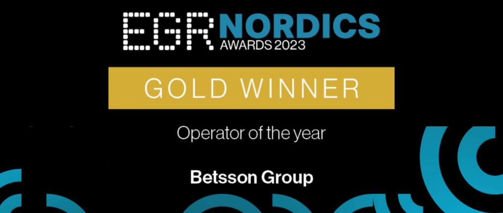 Betsson Group gjorde storeslem under EGR Nordics Awards 2023
