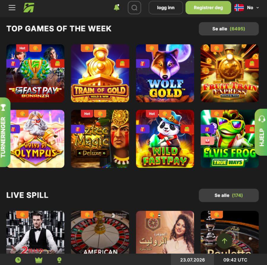 FastPay Casino har et mobilcasino via nettleseren