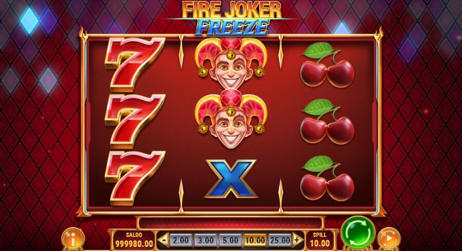 Spilleautomaten Fire Joker Freeze er et casino jokerspill fra spillutvikleren Play'n GO