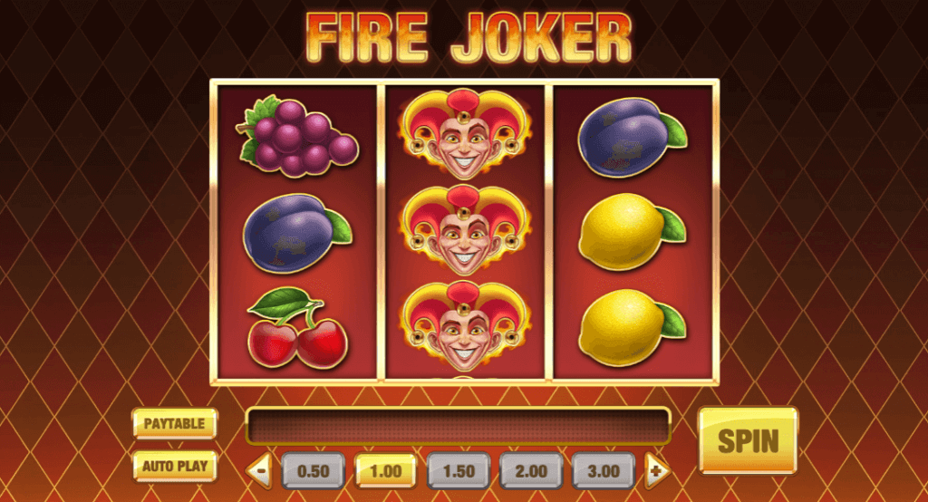 Spilleautomaten Fire Joker av Play'n GO