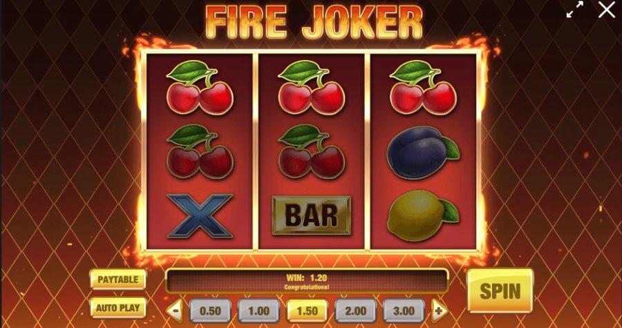Når det nærmer seg 17. mai er det flere casinoer som har free spins på spilleautomaten Fire Joker