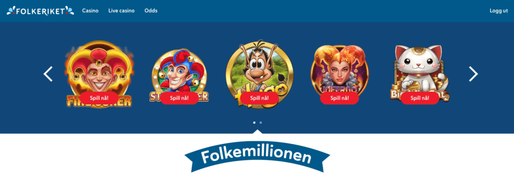 Folkemillionen hos Folkeriket