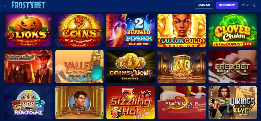 Frostybet Casinospill