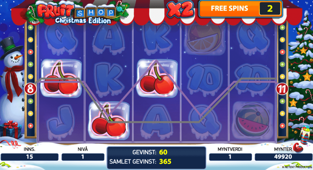 Fruit Shop Christmas Edition free spins