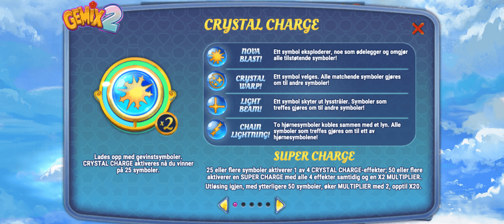 Gemix 2 - Crystal Charge og Super Charge