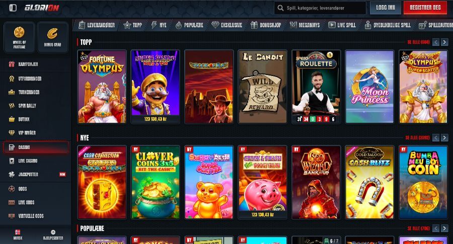 Glorion Spilleautomater