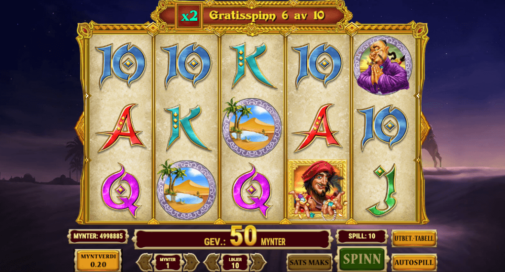 Golden Caravan free spins