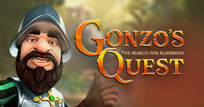 Spilleautomaten Gonzo's Quest er mye brukt til free spins uten innskudd