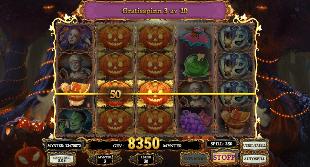 Happy Halloween free spins