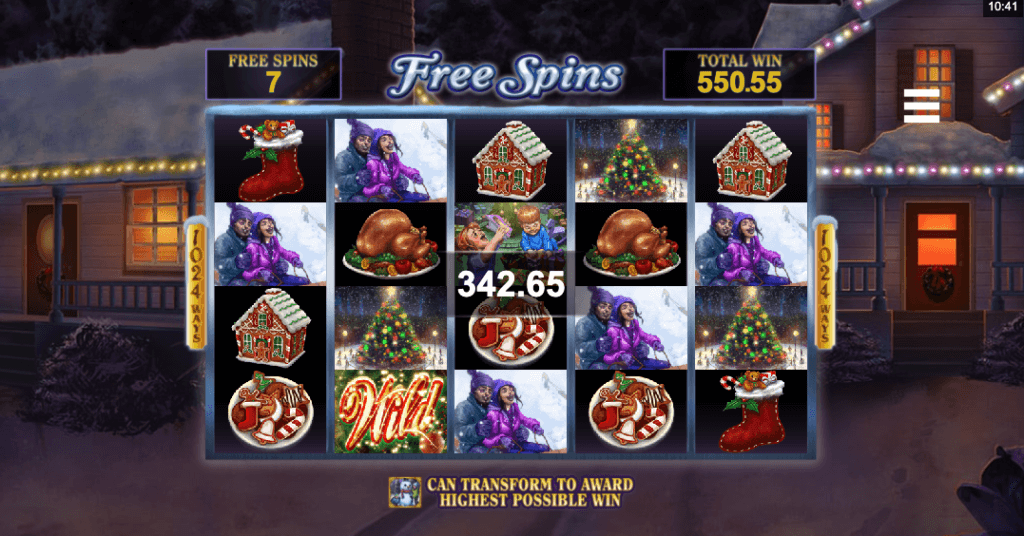 Happy Holidays free spins