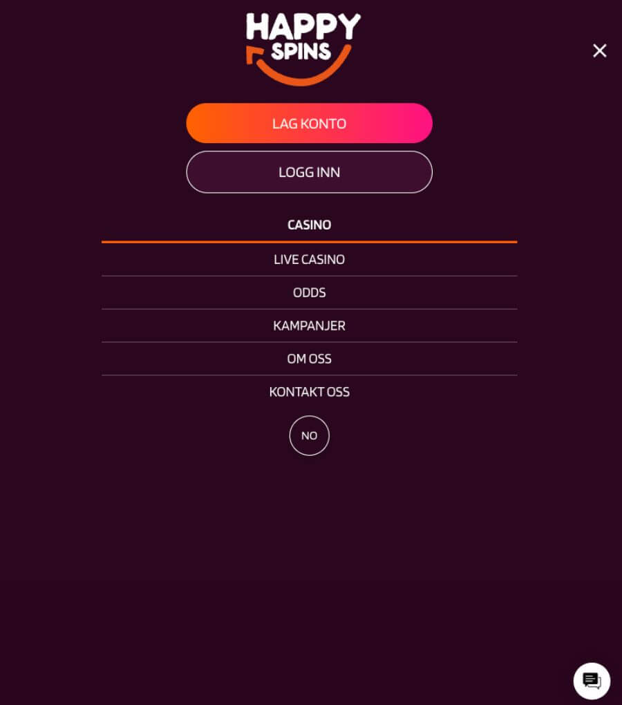 Mobilcasino hos HappySpins