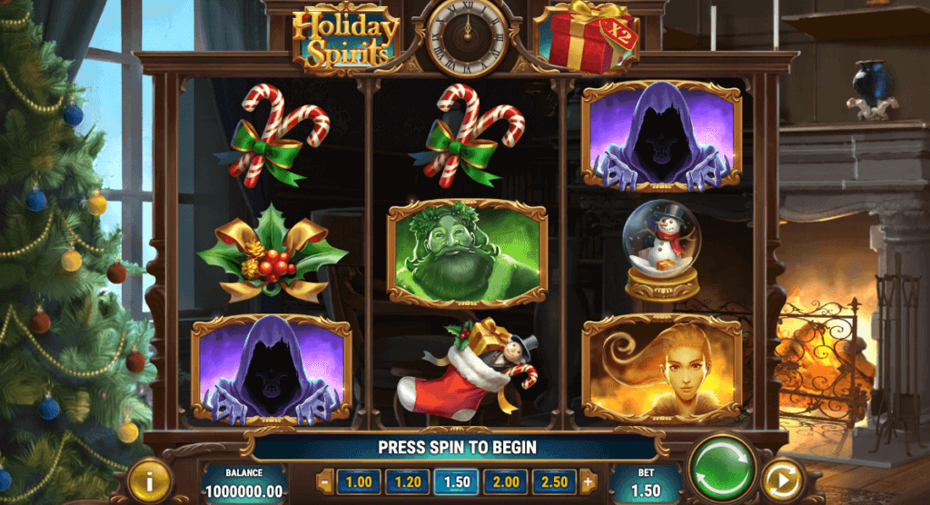 Spilleautomaten Holiday Spirits av Play'n GO