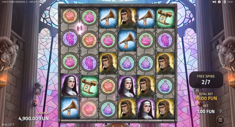 Holy Hand Granade 2 Bonusspill