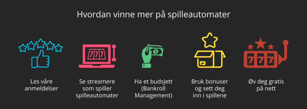 Hvordan vinne mer på spilleautomater