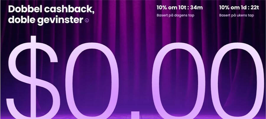 iWildCasino har cashback som en del av VIP-programmet sitt