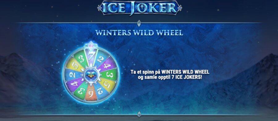 Ice Joker har et Winters Wild Wheel som kan gi deg opptil 7 isjokere