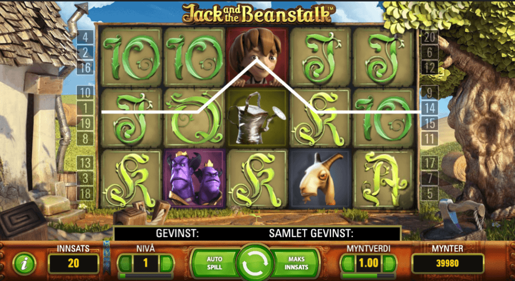 Jack and the Beanstalk av NetEnt